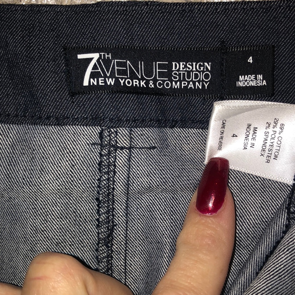 New York & Company Denim Skirt - Picture 5 of 7